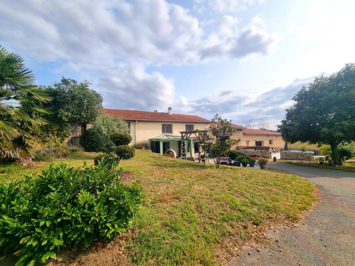 Gite De Charme Avec Terrasse, Jardin Et Jeux - Tout Inclus, Lits Faits, Linge Fourni A Saint-Galmier - Fr-1-496-300 Villa Exterior photo